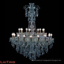 Alto teto vela lustre de cristal levou luz decoração LT-81058